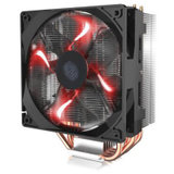 酷冷至 尊(Cooler Master) T400i CPU 散热器(支持INTEL平台/4热管/LED红光风风扇）