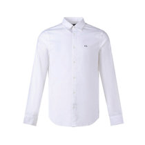 Armani Exchange阿玛尼 男士修身版长袖衬衫 6KZC08 ZNKEZ(1100 白色 L)