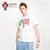 葡萄牙国家队官方商品丨白色纯棉简约标语T恤C罗球迷欧洲杯款(花色 XL)