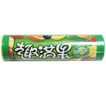 雀巢趣满果 果汁软糖 花心杂果小筒装70g