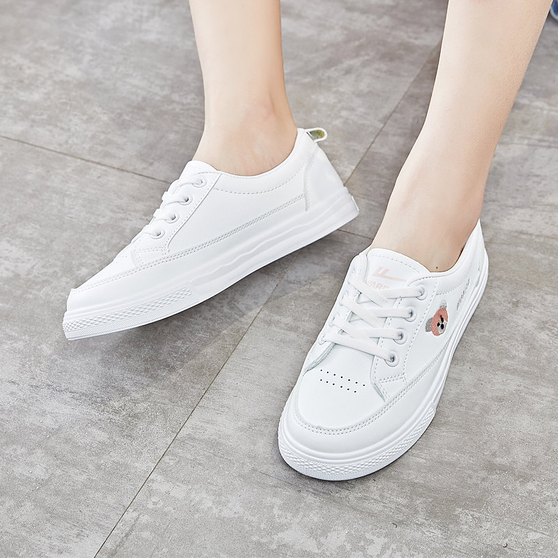 平底鞋回力女鞋透气休闲运动板鞋简约百搭可爱防滑耐磨皮质小白鞋wxys