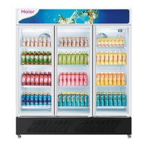 海尔(Haier)SC-1050G(商流) 1050升商用超大容量三门控单温冷藏展示柜冷冰柜三门立式冰柜(白)