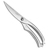 御良材 不锈钢自动回力鸡骨剪刀 鱼骨剪刀 厨房用剪刀 家用剪刀 YBJ-JG-C02