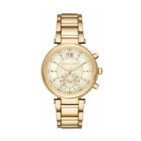 Michael Kors热卖迈克科尔斯女士奢华镶钻金色不锈钢手表MK6362(mk6362 钢带)