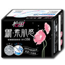 怡丽新素肌感棉柔纤巧超长夜用350(8片)