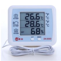 (真快乐自营)页川 室内室外电子温湿度计 DK-600D