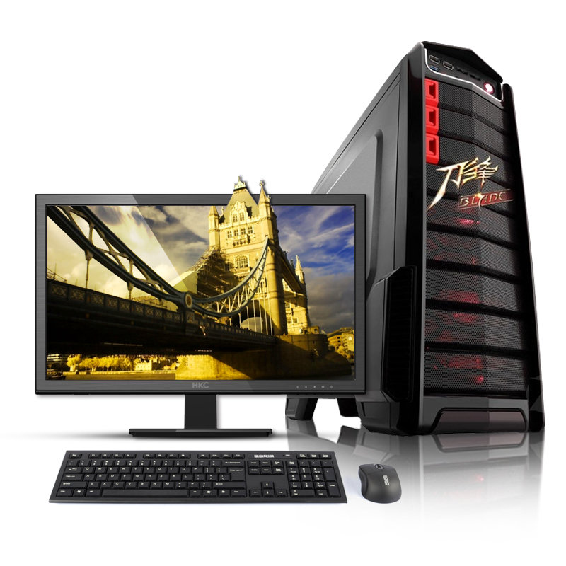 巨淘天下 至强e3-1230/b75/8g/1t/hkc21.5台式电脑主机