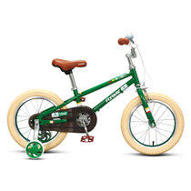 永 久 （FOREVER）儿童自行车男女款小孩单车脚踏车儿童自行车宝宝童车14寸/16寸复古款儿童车(绿色 16寸)