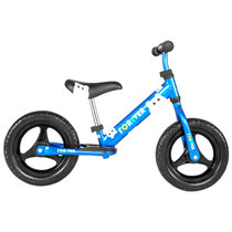 永久 （FOREVER）儿童滑步车平衡车自行车2-5岁玩具车男女宝宝学步车小孩滑行车无脚踏铝合金12寸/14寸(蓝色 12寸发泡轮)
