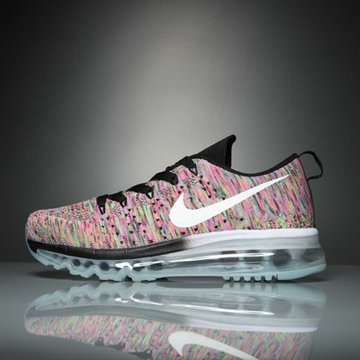 nike耐克男鞋nike女鞋airmax气垫鞋2016男子跑步鞋806771彩虹色43
