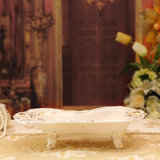 梵莎奇品牌新款欧式奢华创意客厅水果盘陶瓷果盘摆件