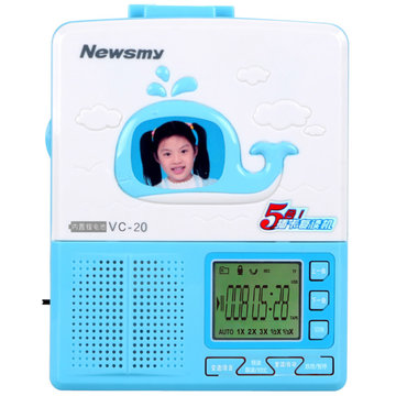 纽曼(Newsmy) VC-20锂电版 复读机磁带机 U盘TF卡 MP3磁带播放器 中小学生英语学习机 6小时连续播放