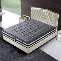 寝尚 床垫 乳胶床垫 弹簧床垫 双人大床垫 1.5米1.8米床垫 独立圆簧床垫 灰色(灰色 1800*2000)