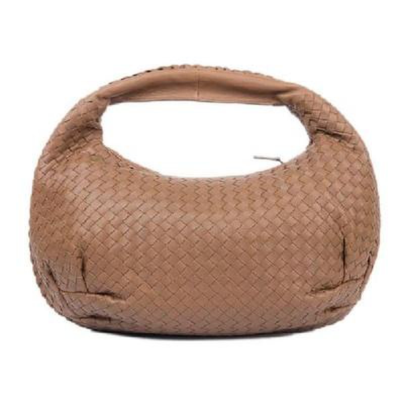 bottega veneta 宝缇嘉 hobe系列棕色小号肩包