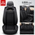 2021新款比亚迪元Pro全包汽车坐垫BYD元ev360专用四季通用座椅套(黑色舒适冰丝P810(全包))
