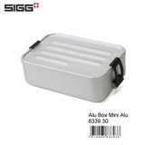 瑞士进口原装正品希格SIGG经典铝制旅行盒银色小