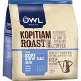马来西亚进口 猫头鹰(OWL) 炭烧系列 三合一速溶咖啡粉(原味) 25条450g
