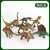 大号恐龙模型塑胶仿真动物儿童玩具霸王龙三角龙翼龙男孩套装3-6岁(【4只】大号仿真恐龙)