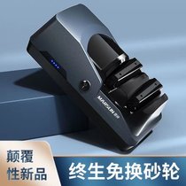 2021新款德国品质磨神电动磨刀器自动家用磨刀神器商用磨刀石开刃(深蓝色 默认版本)