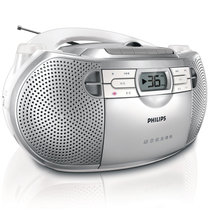Philips/飞利浦 AZ1066/93 CD机 收录机 胎教机 磁带机复读学习机 FM收音机银色