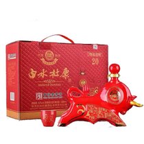 白水杜康52度浓香型白酒纳福迎财酒1288ml礼盒装(整箱三盒装)