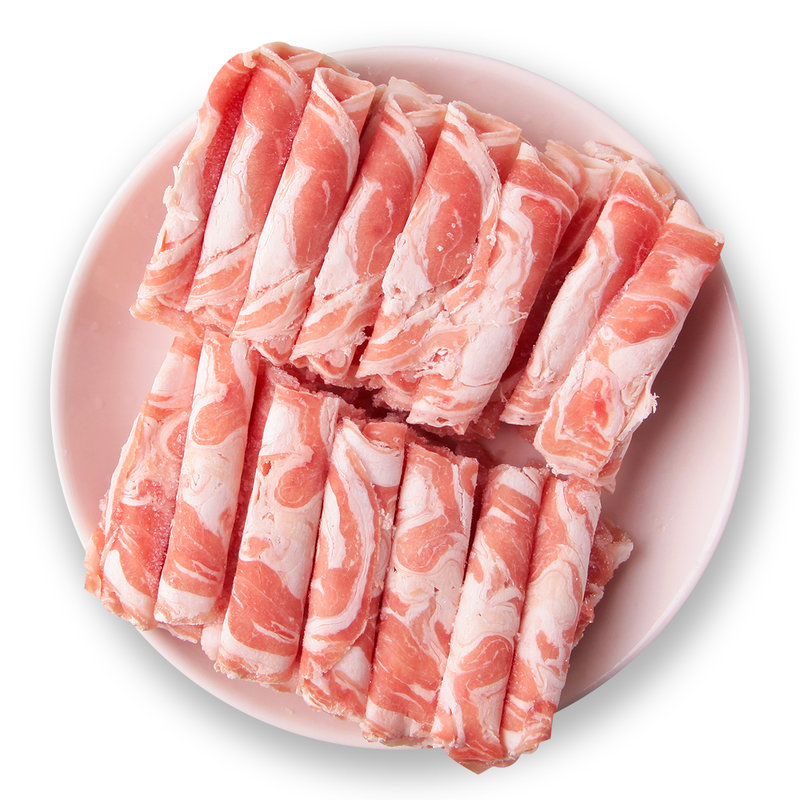 大庄园精选羔羊排肉片300g火锅食材