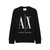 Armani Exchange阿玛尼 男士圆领长袖卫衣运动衫 8NZMPA ZJ1ZZ(1200 黑色 XS)