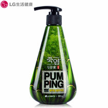 竹盐派缤牙膏进口按压式 清新口气 285g