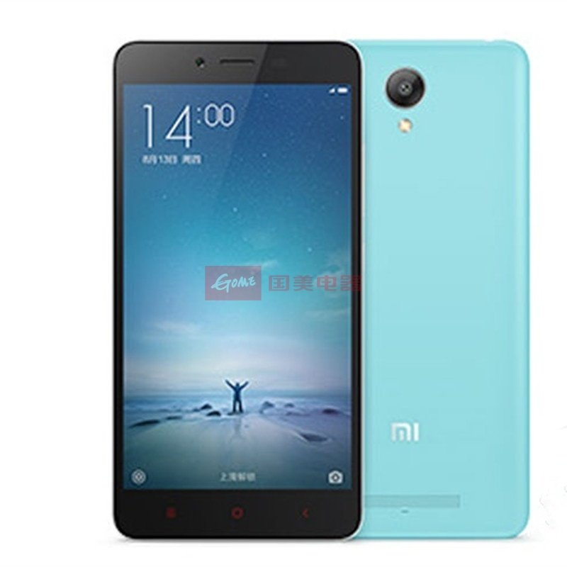 【手机蓝色双网标配版16g图片】小米(mi)红米note2/note2(八核4g手机