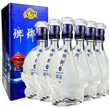 山东青岛琅琊台五月风52度浓香型高度白酒国产单瓶礼盒装500ml6