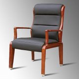 巢湖新雅 橡木扶手椅实木会议椅办公椅电脑椅四脚椅 XY-1228(默认)