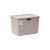 茶花CHAHUA收纳箱有盖箱子玩具零食整理箱手提储物箱收纳盒储物盒药箱调味盒玻璃饭盒保鲜盒(颜色随机 2887)
