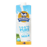 澳大利亚进口 德运部分脱脂牛奶1L