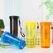 水杯塑料杯子批发便携简约广告杯子定制logo刻字小礼品杯开业赠品(批发印字请联系客服)
