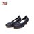 马内尔2020年春夏新款专柜同款商务休闲简约新品真皮女鞋G01062(蓝色 38)