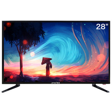 夏新(amoi) 32x 28英寸液晶电视机高清智能wifi超薄网络平板电视 客厅
