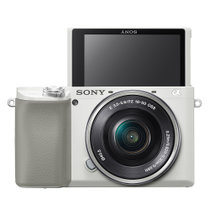 索尼（SONY）ILCE-6100L A6100L APS-C画幅微单数码相机 标准镜头套装 Vlog自拍视频 白色(alpha 6100)
