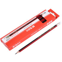 晨光AWP30802 HB 铅笔 12支/盒(计价单位盒)红黑抽条