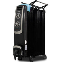 【温馨满屋】奥克斯电暖器 取暖器 电暖气NSC-200-13L(黑色经典设计 三档调节 健康加湿  )
