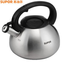 苏泊尔(SUPOR)SS35N1经典鸣笛不锈钢水壶笛音烧水壶3.5L 电磁炉通用