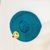 SUNTEKins秋冬新款韩版婴幼儿童洋气针织帽贝雷帽子宝宝柔软画家毛线帽(约7个月-4岁（46-52cm）有弹性 青色（卡通）)
