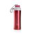 哈尔斯专卖店直饮运动保温瓶 不锈钢保温杯 学生吊带水壶450ml(红色)