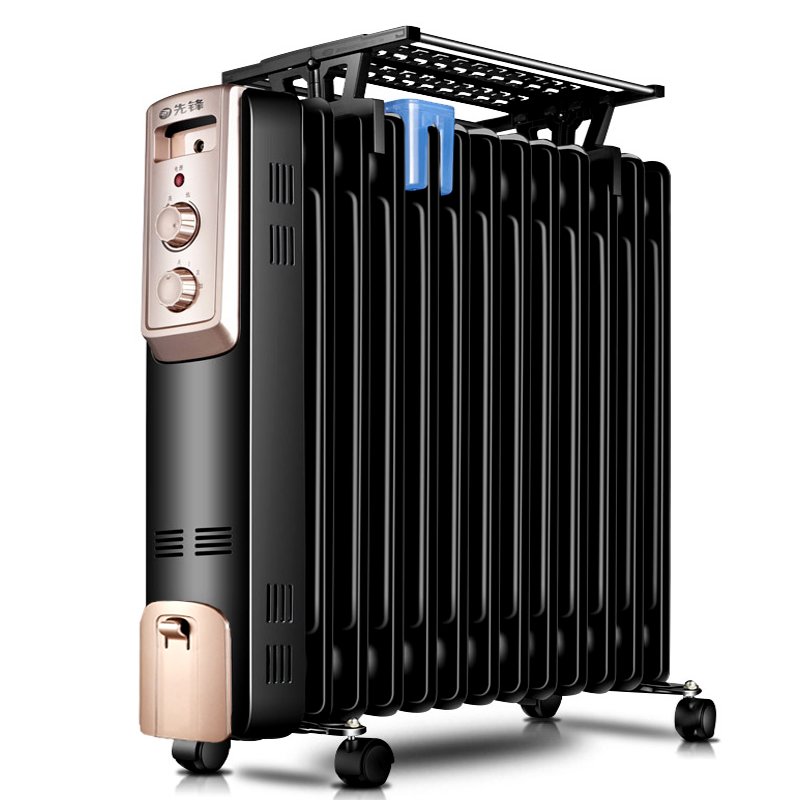 先锋(singfun)取暖器电油汀电暖器家用12片直板电暖气片室内加热器电