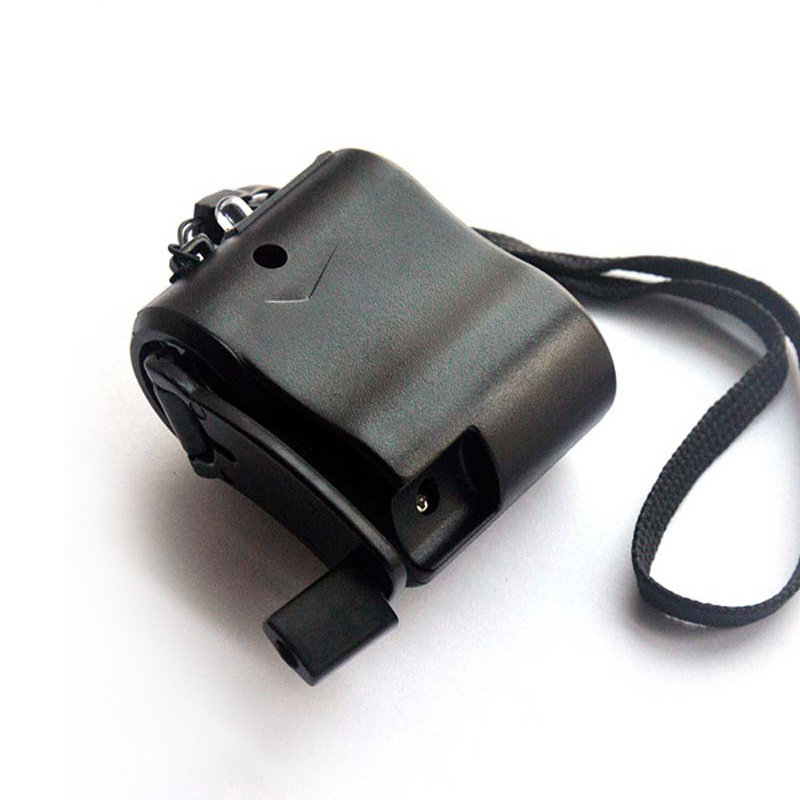 【朗界充电器图片】朗界(ruggear)手摇充电器应急充户外必备 黑色(7v