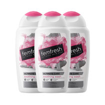 femfresh 芳芯 女性私密洗护液 250毫升  蔓越莓味(3瓶装)