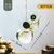 悬挂水培植物玻璃瓶绿植萝挂件创意摆件装饰器皿客厅壁挂上小花瓶(葫芦瓶 +送麻绳)