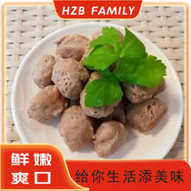 猪肉丸正宗潮汕味道潮州汕头惠来小吃特产火锅食材关东煮速冻丸子猪肉发菜丸(1000g)