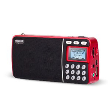 乐果nogor908数字选歌数码插卡音箱可乐红