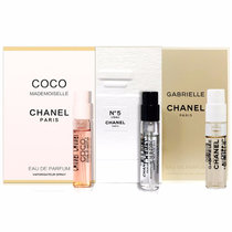 （Chanel）香奈儿中文标 女士香水 白色可可coco小姐1.5ml*5(五号可可嘉伯丽尔1.5ml体验套装 默认版本)