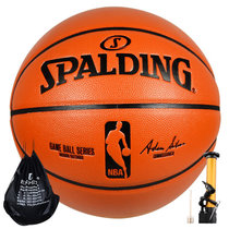 斯伯丁篮球NBA职业比赛用球7号PU皮74-570Y